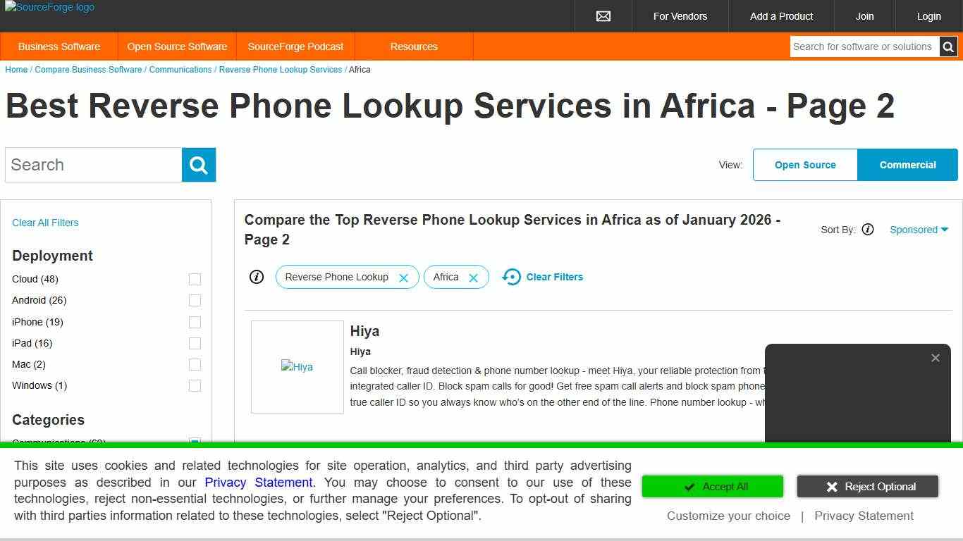 Page 2 Best Reverse Phone Lookup Services in Africa of 2026 - Reviews & Comparison